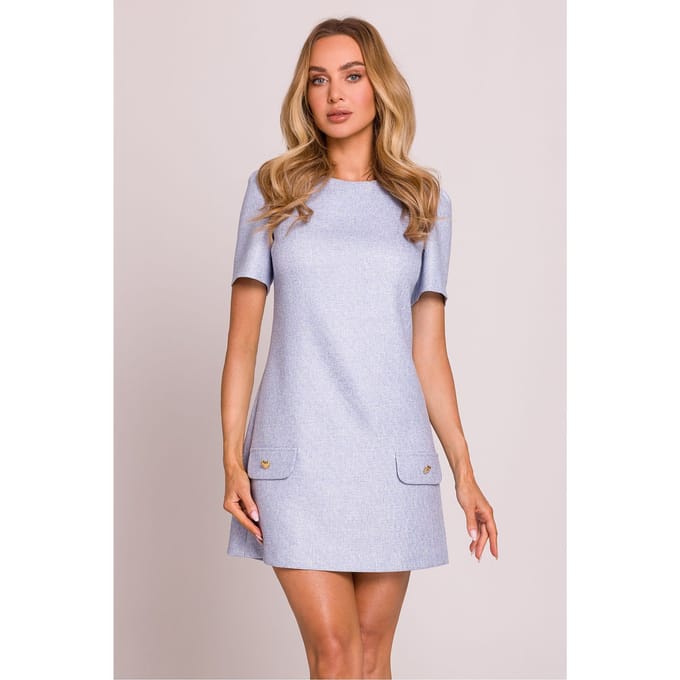 Soft Essence Dress - Blau / M