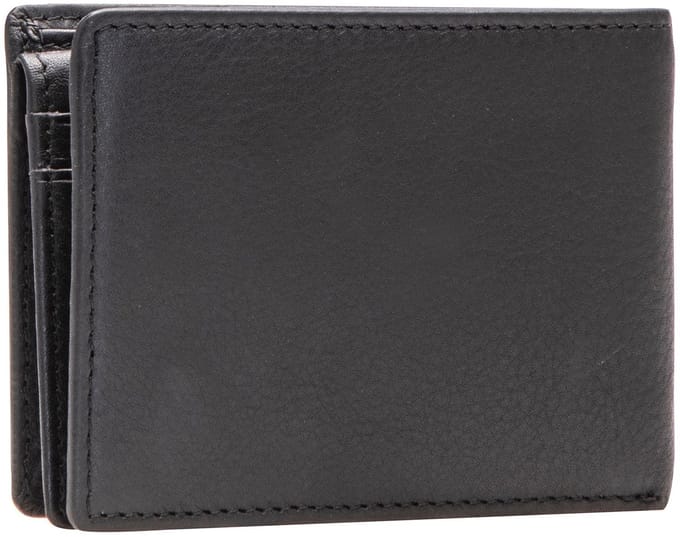 Maître F3 Gerold Portemonnee RFID-bescherming Leer 10.5 cm - Jongens - Horizontaal - black