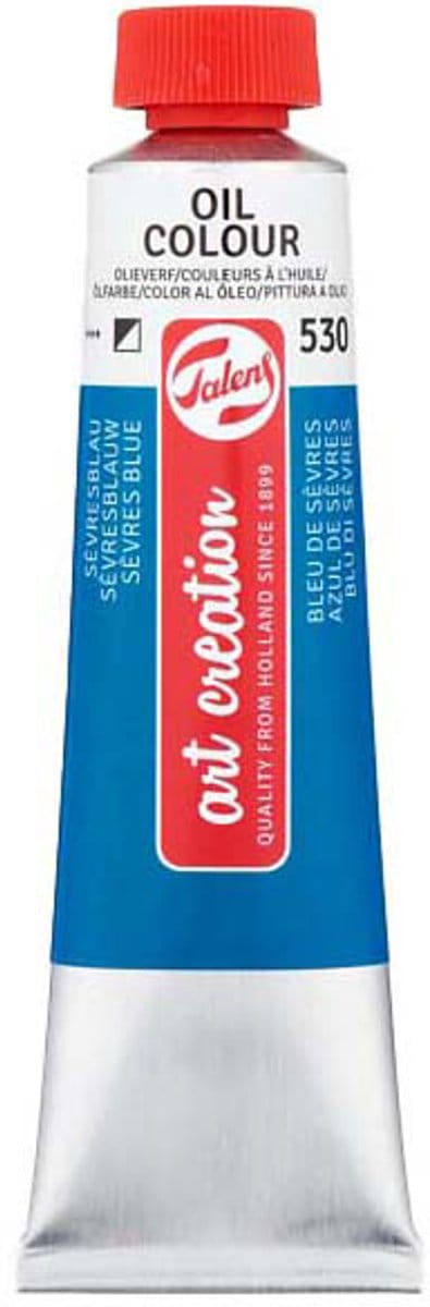 Art Creation olieverf tube 40 ml Sèvresblauw schilderen creatief.