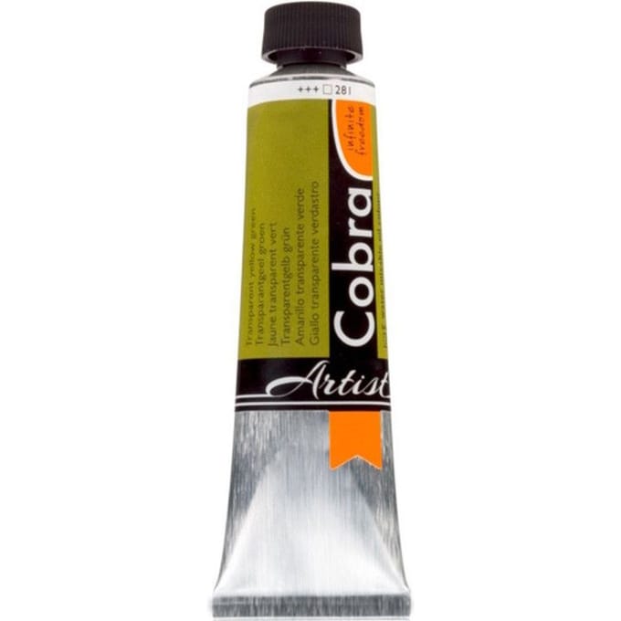 Cobra Artist Olieverf 40 ml Transparent Yellow Green 281