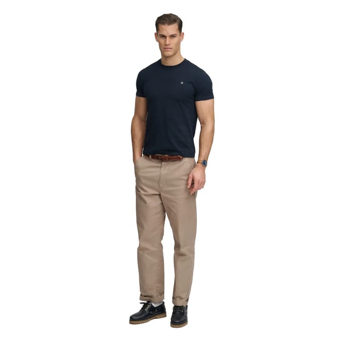 Superdry - SD&Co Logo Geborduurde T-shirt - Heren - T-shirts