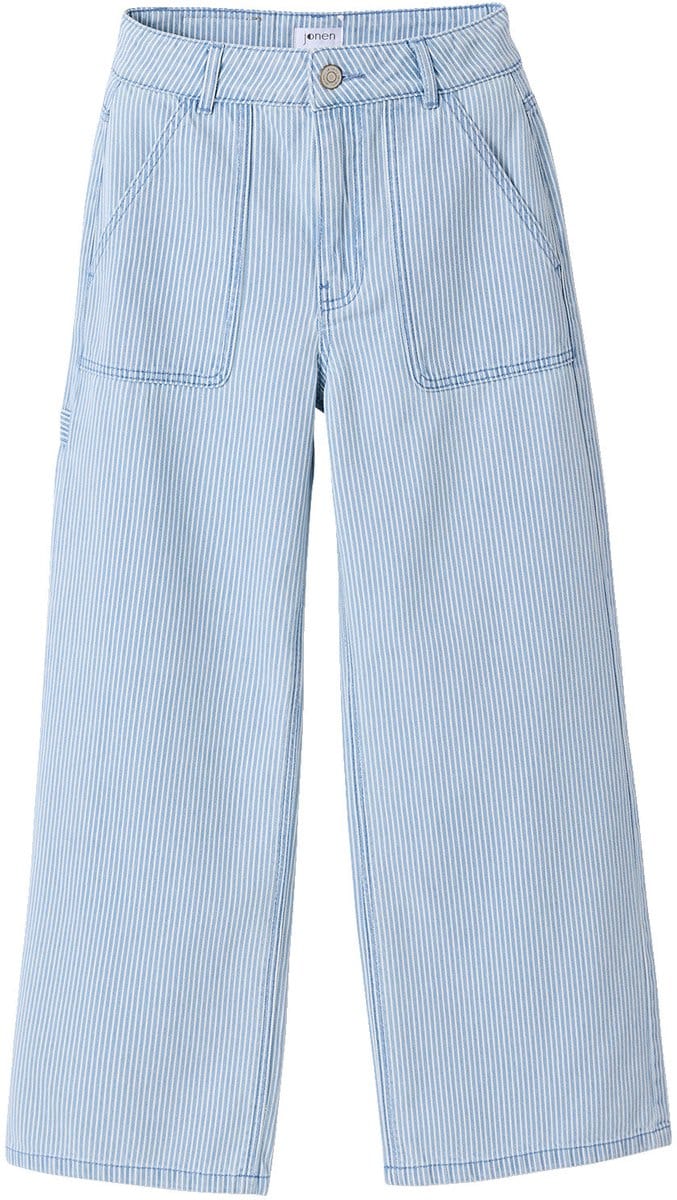 Jonen Gestreepte wijde broek voor meisjes