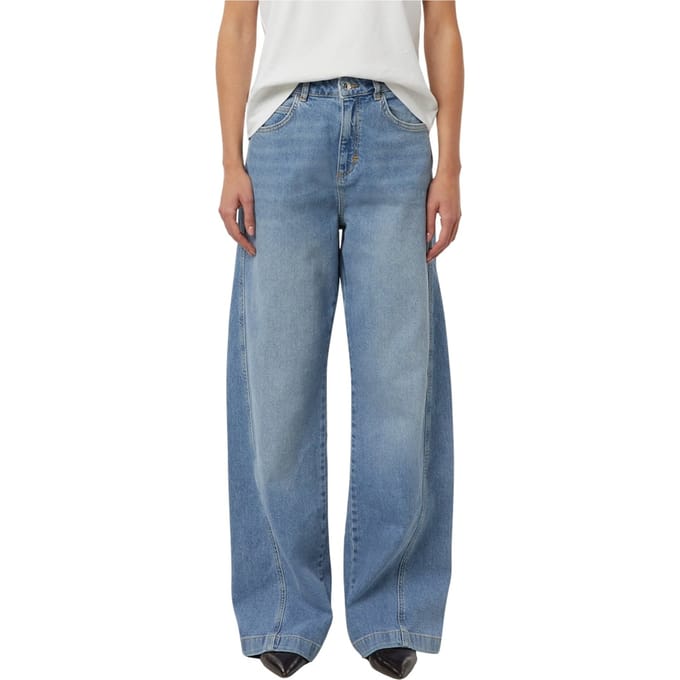 Comma  Jeans Blue Denim Größe: W42 | Ausgestellte Hosen Outlet | Damen | Blau