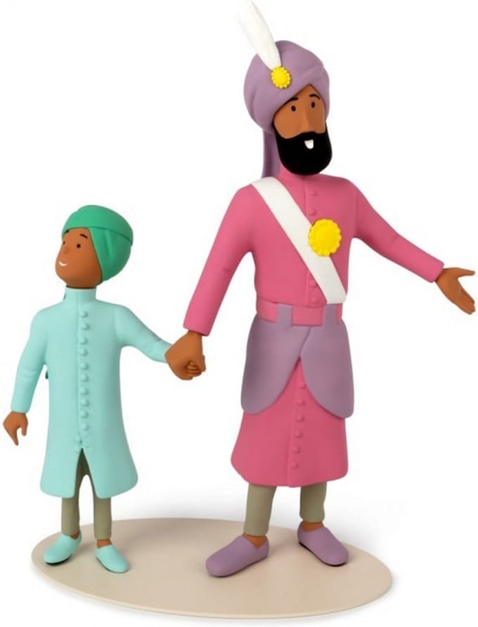 Kuifje Verzamelfiguur - Maharadja en zijn zoon (2023)
