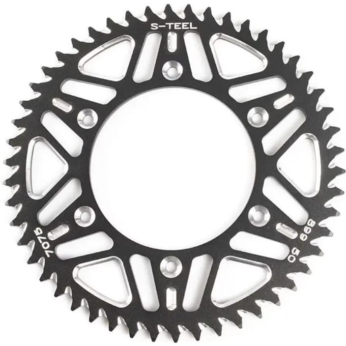 Aluminium spatbordkroon S-Teel KTM 428
