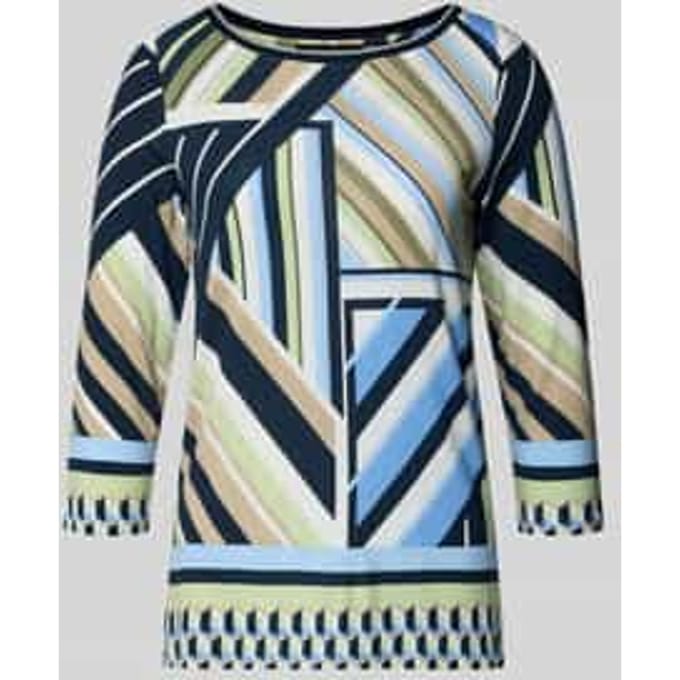 Blouseshirt met 3/4-mouw