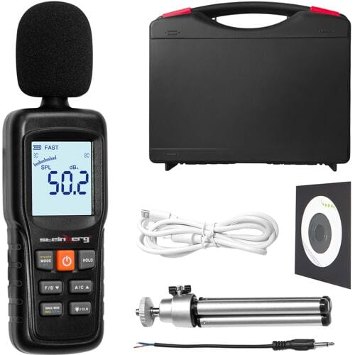 Steinberg Systems Geluidsniveaumeter - klasse 2 - 30 - 130 dB 10030412