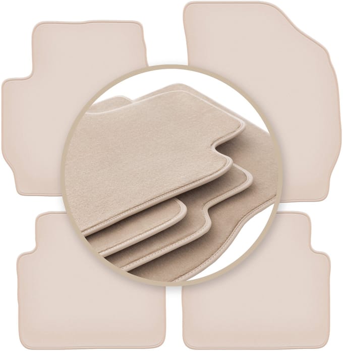 PREMIUM beige vloermatten voor: Mazda Tribute SUV 2000-2011