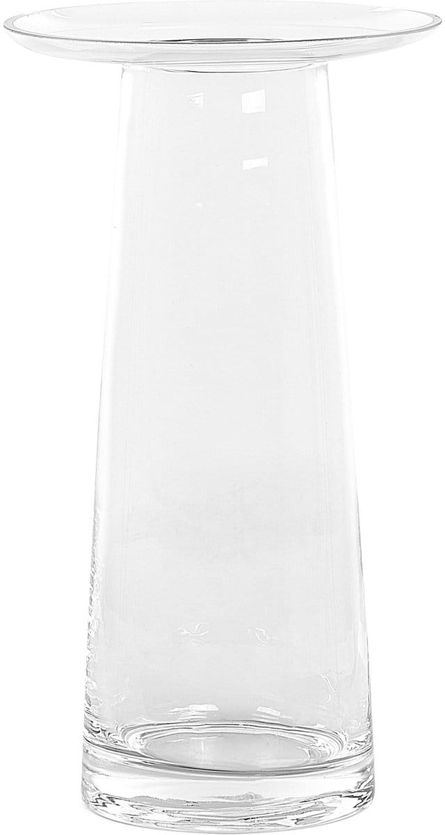 MANNA - Decoratieve vaas - Transparant - Glas