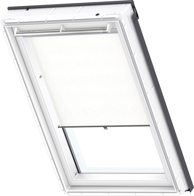 VELUX Lichtdoorlatend rolgordijn - Wit - Handbediend met haakjes - Type: RHL UK00 1028