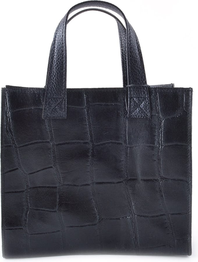 Giuliano handtas Geneviève - Zwart - Dames - Made in Italy