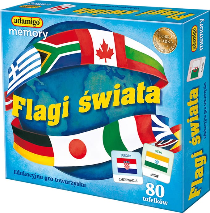 Flagi świata memory