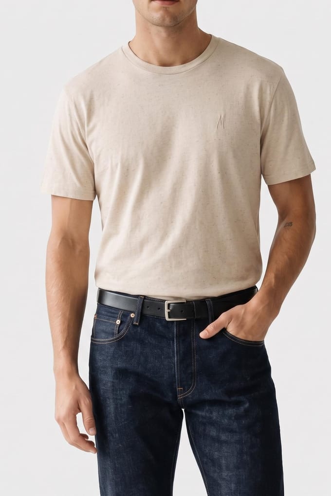 GUESS Cn Ss Tee With Embro Spirit White Taglia: S | Magliette basic Outlet | Uomo | Bianco