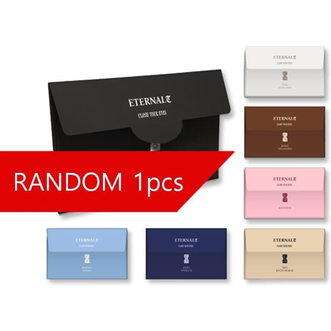 POCA ALBUM Ver CLOSE YOUR EYES Het 1e Mini Album ETERNALT No POB Random gray