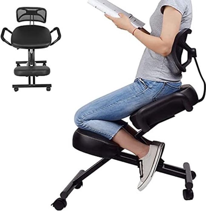 Dailygoods- Knielende Stoel Ergonomisch Ontwerp - Verstelbare