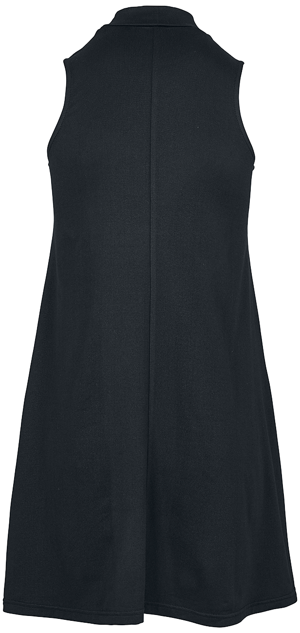 Urban Classics A-Line Turtleneck Dames Mini-jurk - zwart - L