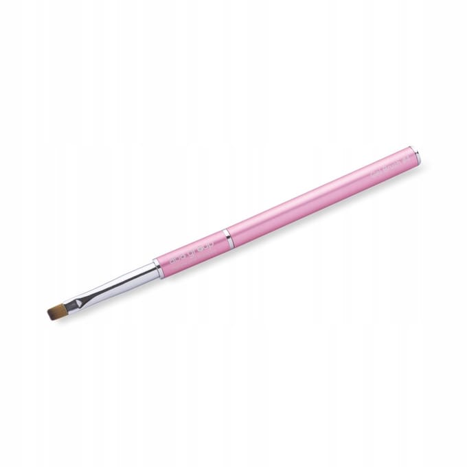 Aba Group Gel Brush Penseel #4 - Roze Synthetisch voor Nagels