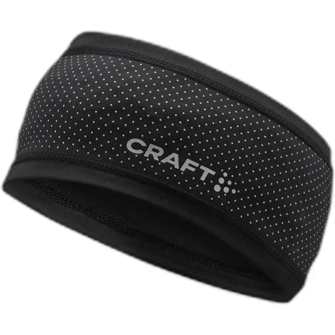 Craft Lumen Fleece 2 Hoofdband Functioneel - Zwart | Maat: L/XL