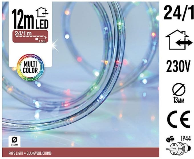 Slangverlichting led 12m multi