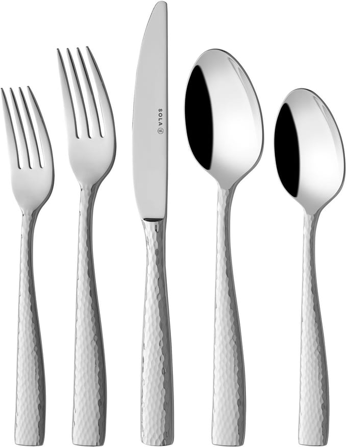 Sola Aura Bestekset 12 persoons - 100 delig - Edelstaal 18/10