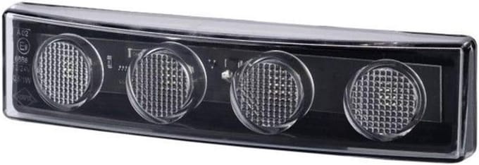 Witte LED Zonnekleplampen (2 stuks) voor Vrachtwagen Cabine