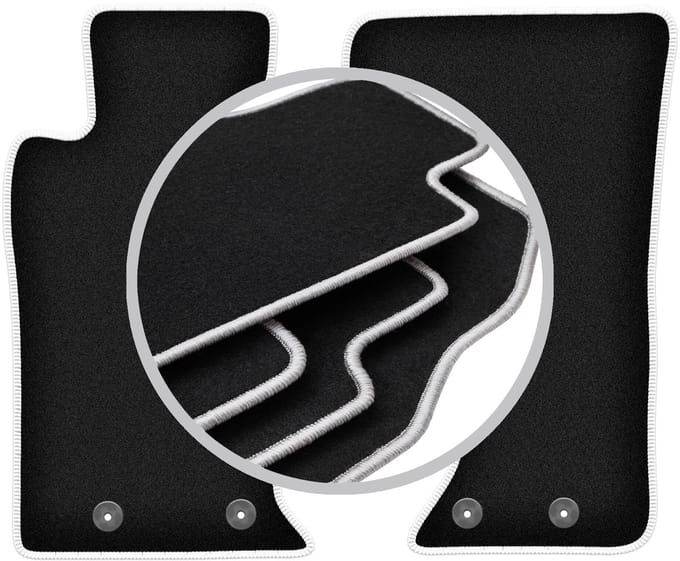 CARLUX-SILVER automatten voor: Mazda MX-5 IV coupé, cabrio (2014-)