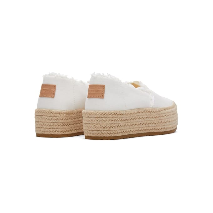 Toms Valencia Espadrilles - Dames - Wit - Maat 36,5