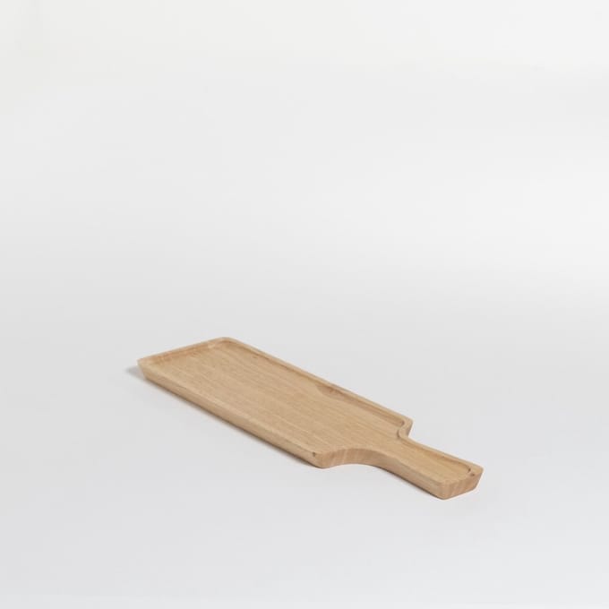 The Table | Serveerplank hout 35x10 cm. Borrelplank - Serveerbord