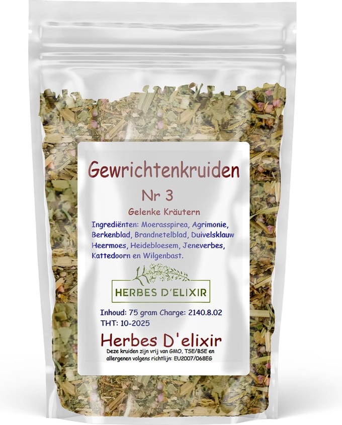 Herbes D'elixir Gewrichten Kruidenthee - 100 Gram - Losse thee - 100% Natuurlijk