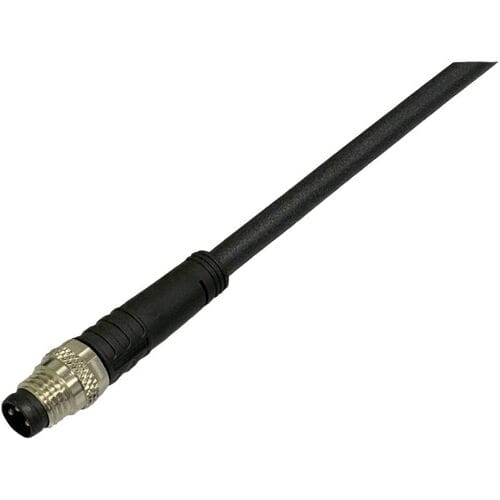 BKL Electronic 2700022 Sensor/actuator aansluitkabel M8 Aantal polen (sensoren): 4 Stekker, recht 5 m 1 stuk(s) Piece
