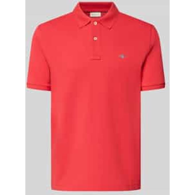Gant T-Shirt Regular Uni Fine Shield Embroidery Muted Turquoise / male
