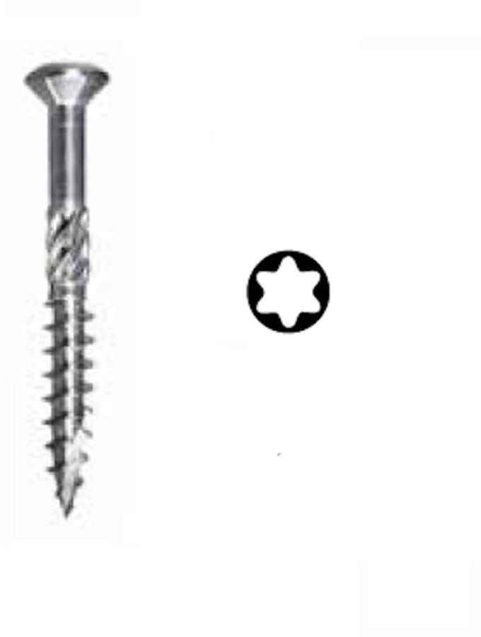 PFS - houtschroeven - schroef - 5x50 deeldraad Tx - 200 stuks