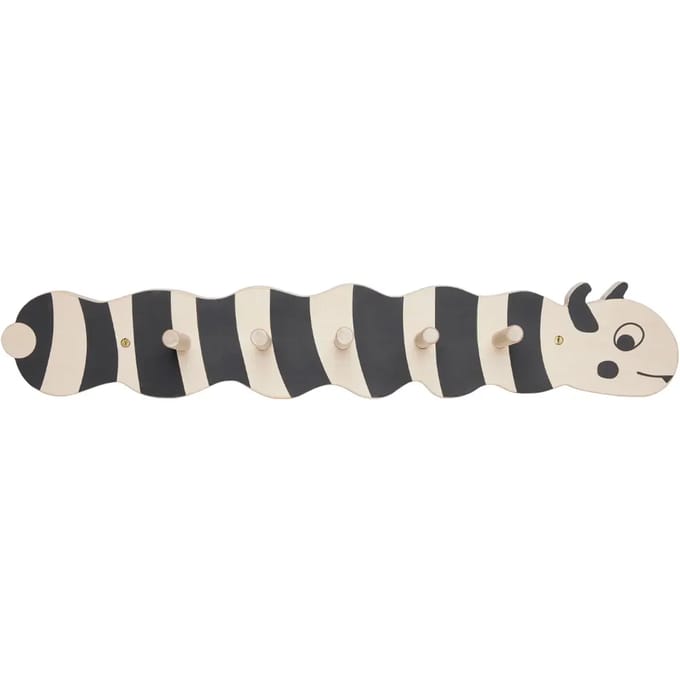 OYOY Kapstok - Larva - Nature - Hout/Zwart