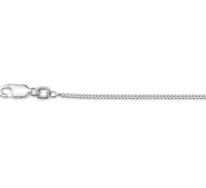 Zilver Gerhodineerde Collier gourmet 1 1329685