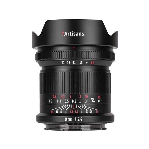 7Artisans 9mm f/5.6  Sony FE-vatting