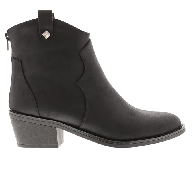 Women's Rocket Dog Yolanda Western Ankle Boots in Black