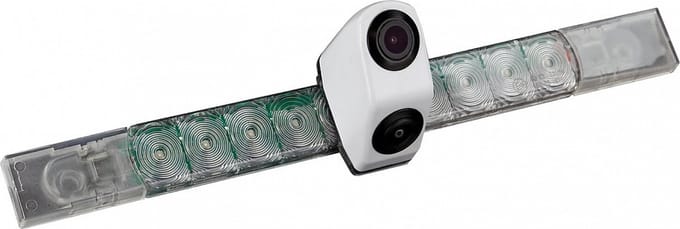 Achteruitrijcamera camper/caravan Hella 3e remlicht wit