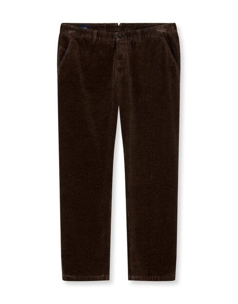 OLYMP Chino, Tapered Fit, Bruin