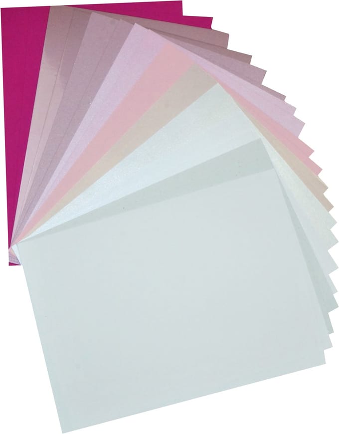 Netuno - set roze sierpapieren - 10x2 - A5 - 14,8 x 21 cm - 20 vellen