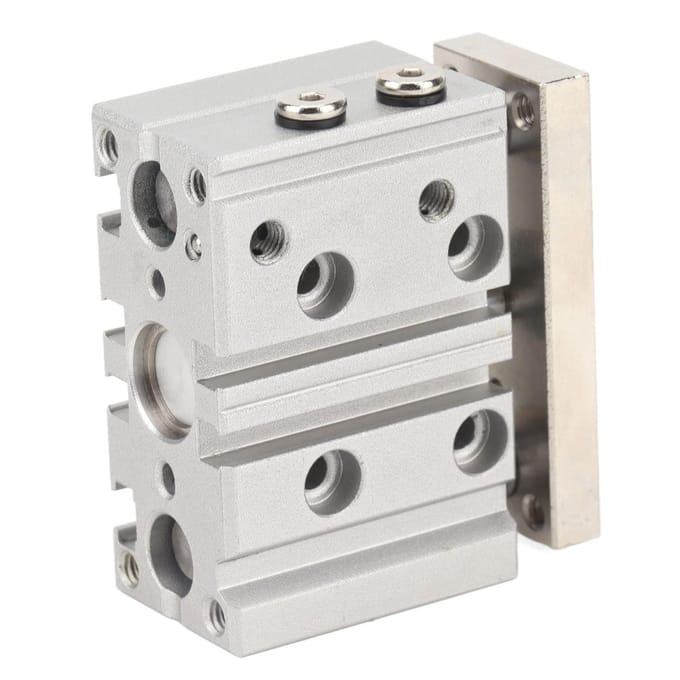 Luchtcilinder Pneumatisch 3 Zuigerstang 3 As Dubbelwerkend 0.15?1.0Mpa TCM12 10S Accessoire