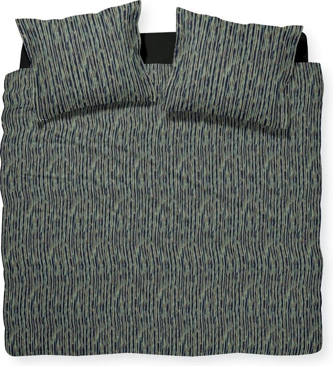 Damai Flode - Dekbedovertrek - 200x200/220 cm - Tweepersoons - Salvia Green