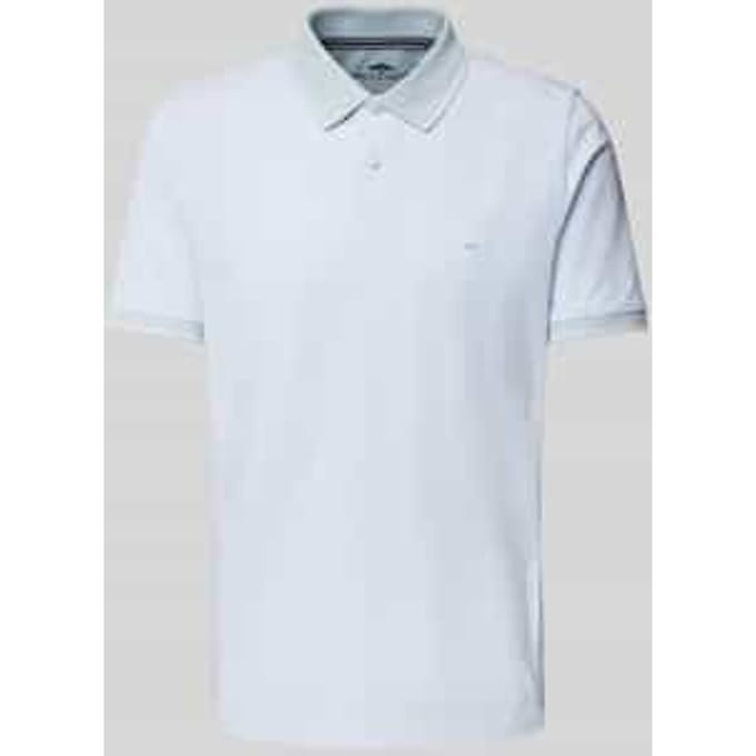 Regular fit poloshirt met logostitching