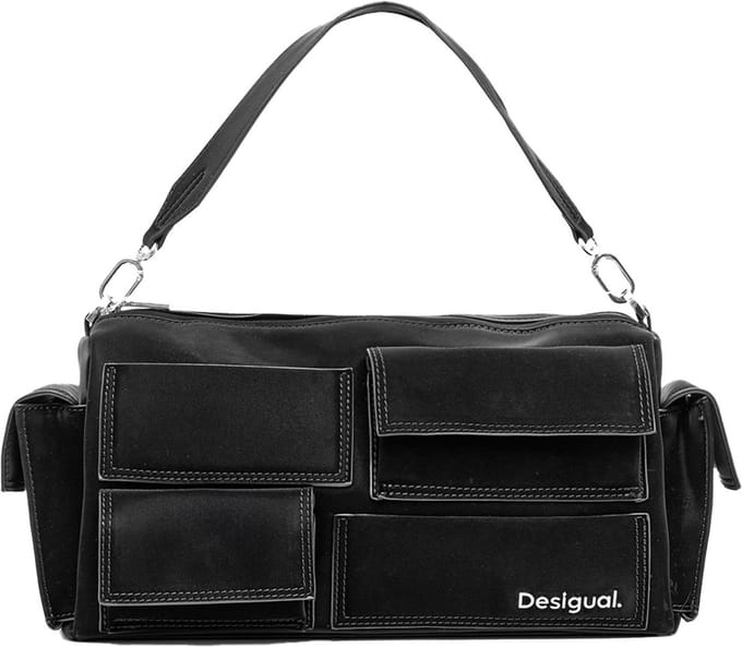 Desigual Schoudertas Handtas Accessories Handbag Black Zwart