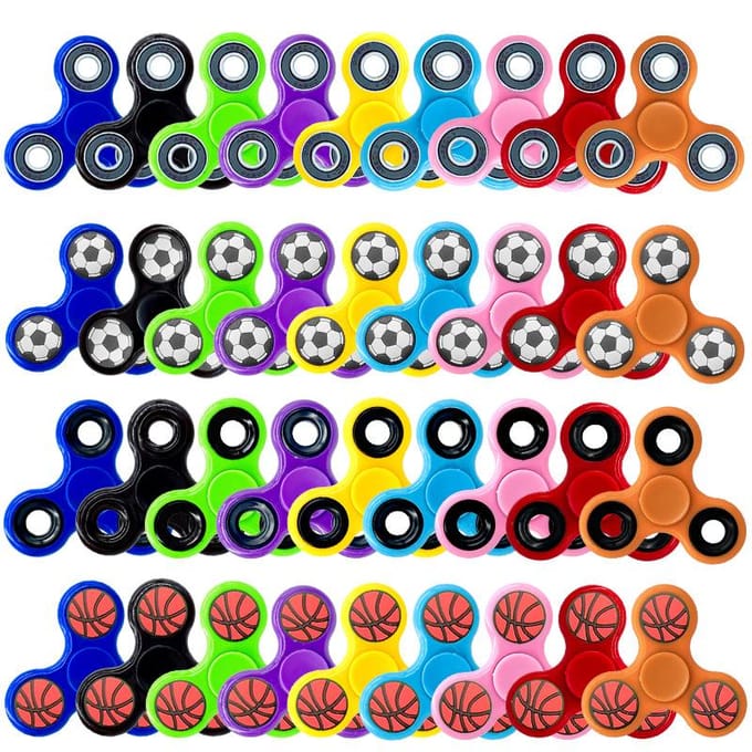 Fidget Spinners Speelgoed Groothandel Hand Fidget Spinner Angst Speelgoed Stressverlichter Sensorisch Speelgoed voor Volwassenen Kinderen Feestartikelen blue