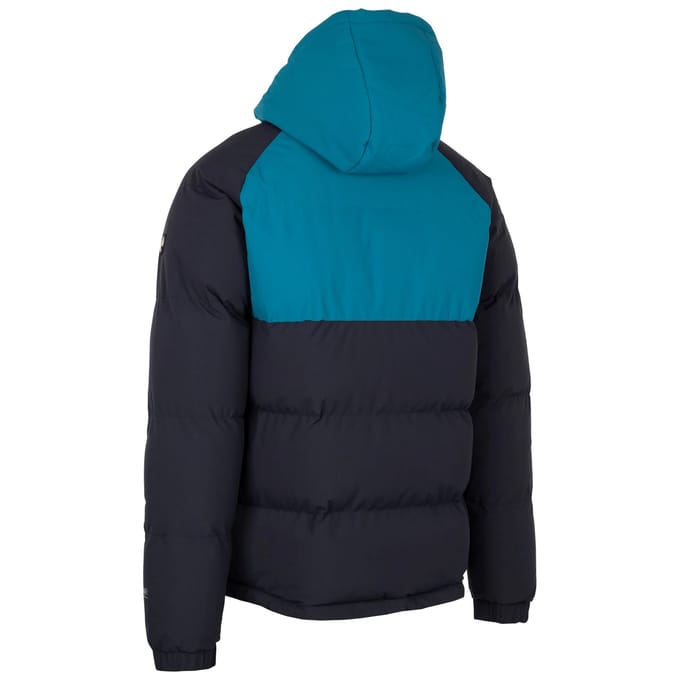 Trespass Heren Deffords gewatteerde jas (Bondi Blauw)