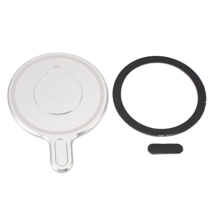 Telefoonstabilisator Magnetische Adapter Aluminiumlegering Lichtgewicht Draagbaar Magnetische Telefoonklem voor white