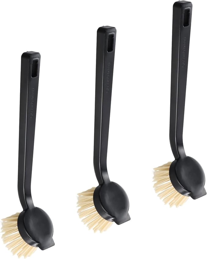 Solidchoice - Set van 3 Duurzame Afwasborstels voor Keuken en Pannen