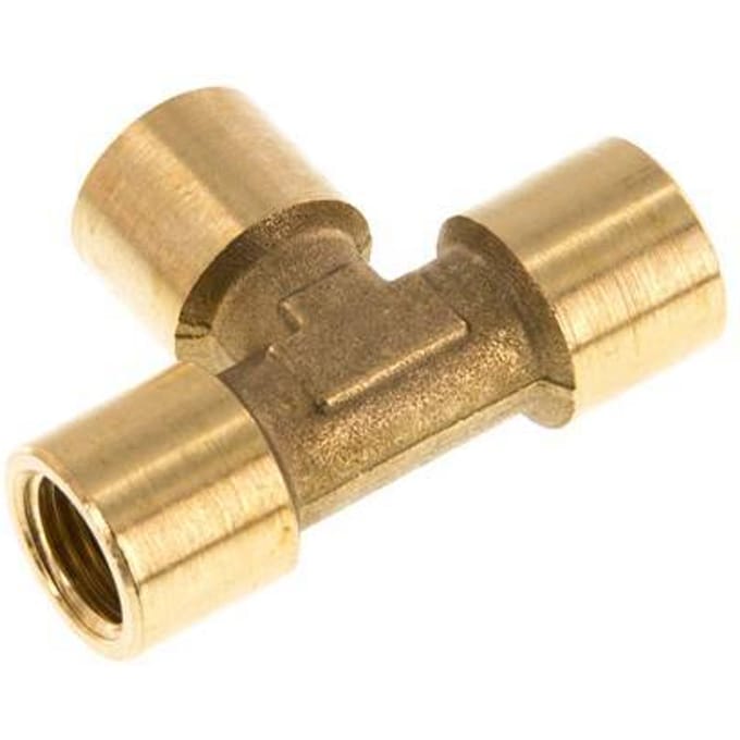 G 1/4'' Messing T-stuk 16 Bar [2 Stuks]