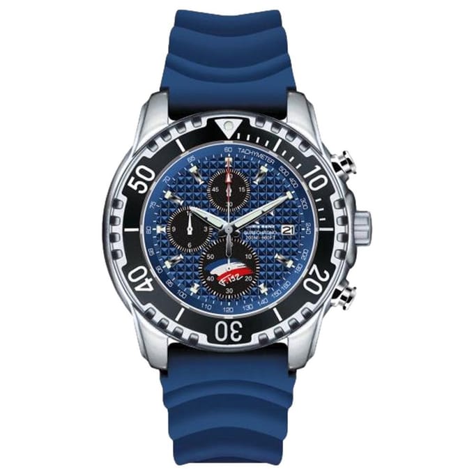 Chris Benz - CB-200SC-KBB - Duikhorloge - Unisex - Quartz