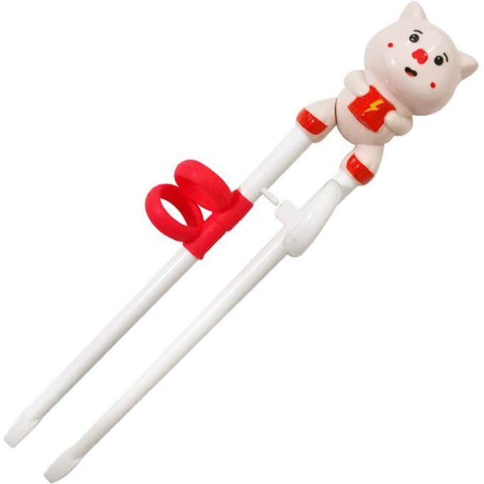 Baby Leren Training Eetstokjes Cartoon Dier Beginner Eetstokje Servies Kinderen Eten Training Helper